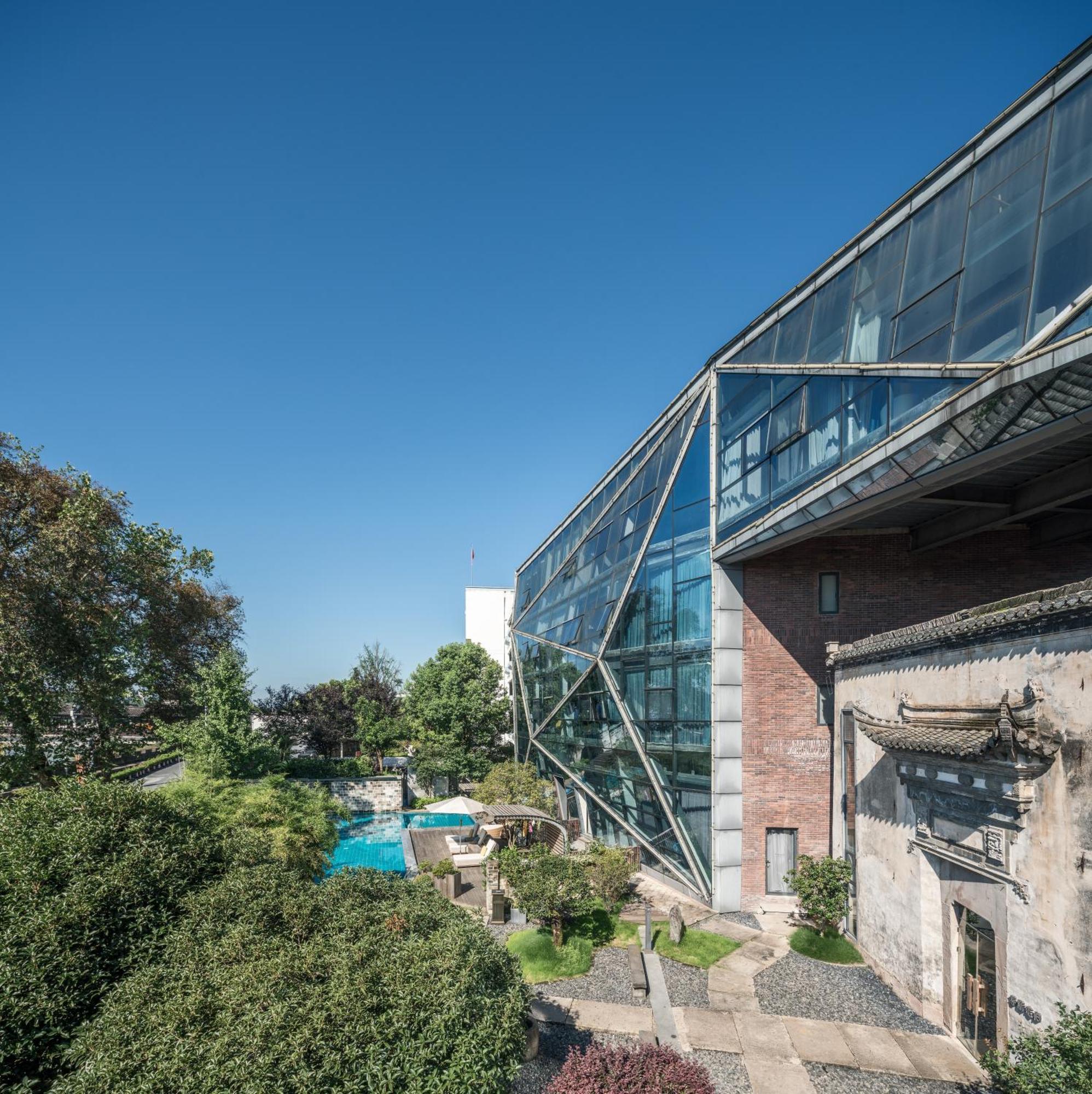 Huangshan Shanshui Boutique Hotel Liyang Scenic Area Exterior foto